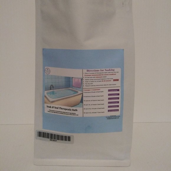 New Beginnings AllNatural Skin Care Bath, Skin & Hair Soak Seal Therapeutic Bath Treatment
